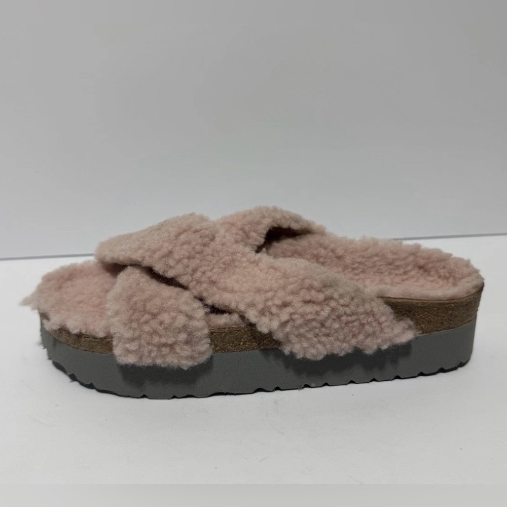 Papillio Womens Daytona Shearling Sandals EU37 N US6